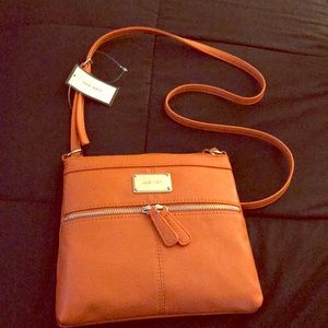 Orange Nine West purse